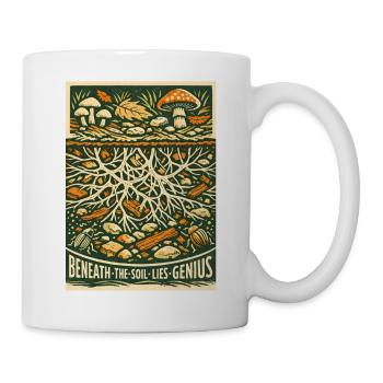 Genius Underground | Mycelium Mycology - Mug - white - Right