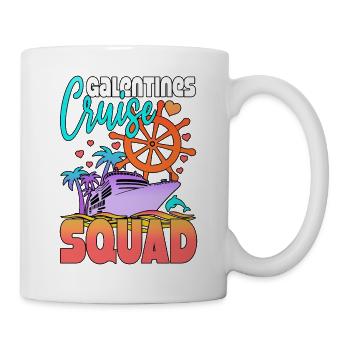 Croisière Galentines Cruise Squad Croisière Voyage en famille - Mug blanc - blanc - Droite