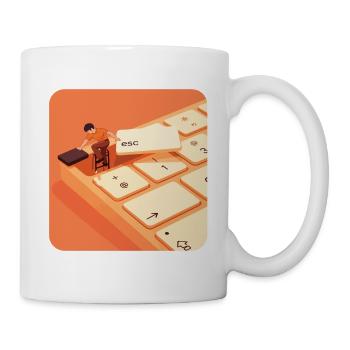 ESC – Work Mode Off - Mug - white - Right