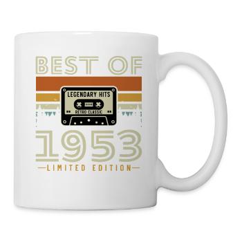 1953 Vintage Rétro Cadeau D'anniversaire - Mug blanc - blanc - Droite