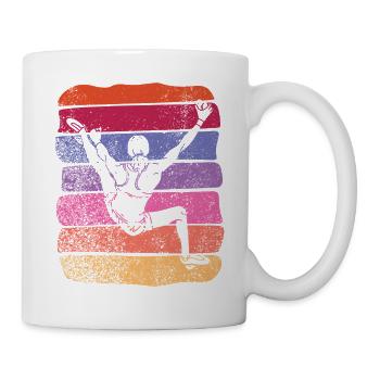 Boulderer Boulder Bouldern - Tasse - Weiß - Rechts