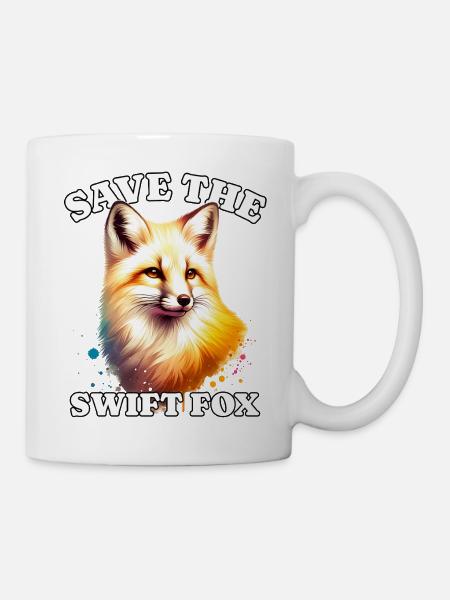 Swiftfuchs Save Swift Fox - Tasse - Weiß
