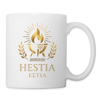 Hestia Flame Emblem with Laurel - Mug - white - Right