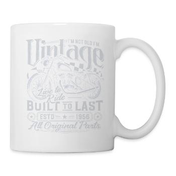 1956 Vintage Birthday Vintage Motorcycle Gift - Mug - white - Right