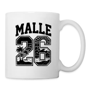 Malle 2026 Trikot Sommer - Tasse - Weiß - Rechts