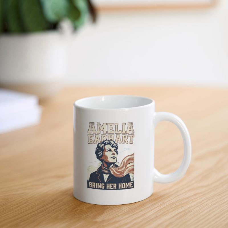 Amelia Earhart – Bring sie nach Hause Tasse