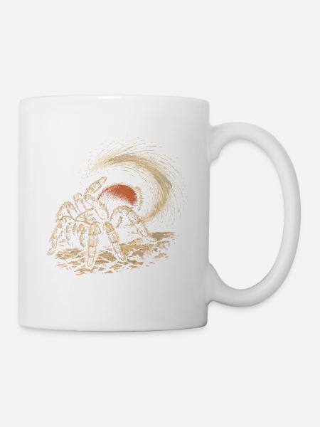 Vogelspinne - Tasse - Weiß