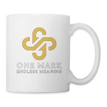 Designer de logos One Mark Endless Graphiste - Mug blanc - blanc - Droite