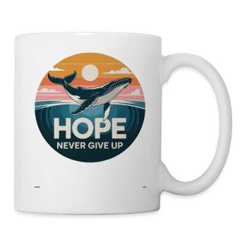 Hope/ Timmy la Baleine dans la mer Baltique - Mug blanc - blanc - Droite