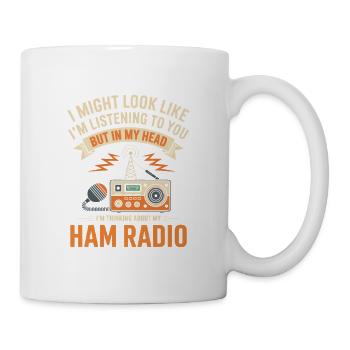 Amateurfunk-Tagträume - Tasse - Weiß - Rechts