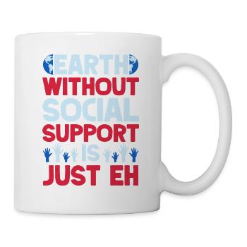Social Worker Quota Without Is Just Eh Social Work - Mug - white - Right