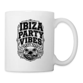 Ibiza Party Vibes - Mug - white - Right