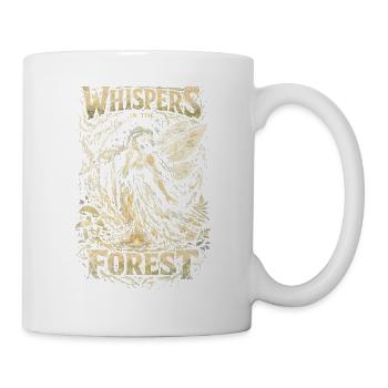Fairycore Fee Gotisch Whispers In The Forest - Tasse - Weiß - Rechts