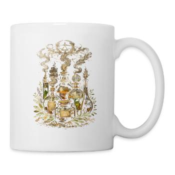 Apotheker Kräutersammler Apothekerin - Tasse - Weiß - Rechts