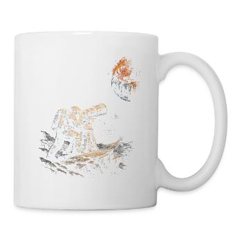 Astronome en astronomie - Mug blanc - blanc - Droite