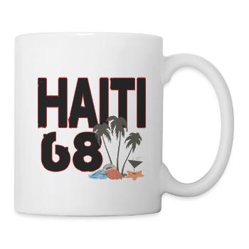 Haiti 68 mit Insel Flair  - Tasse - Weiß - Rechts