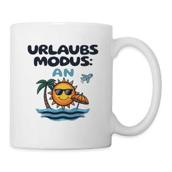 Holiday Mode On Beach Sun Sea Outfit - Mug - white - Right