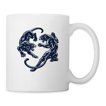 Cercle des Panthères – Combat des Ombres - Mug blanc - blanc - Droite