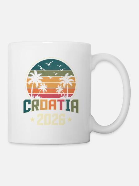 Croatia 2026 - Tasse - Weiß
