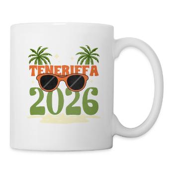 Tenerife 2026 - Mug blanc - blanc - Droite