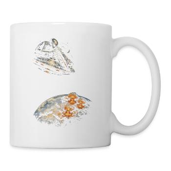 Astronome en astronomie - Mug blanc - blanc - Droite