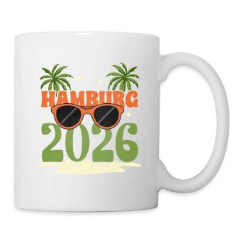 Hambourg 2026 - Mug blanc - blanc - Droite