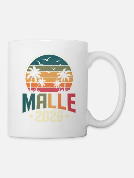 Malle 2026 - Tasse - Weiß