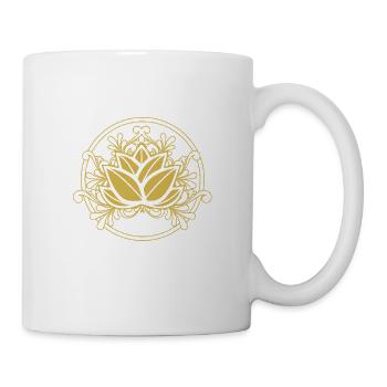 Méditation zen Bouddhisme Bouddhiste Bouddhiste Chakra - Mug blanc - blanc - Droite
