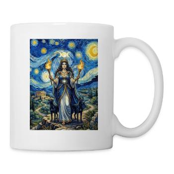 Hekate Sternennacht - Tasse - Weiß - Rechts