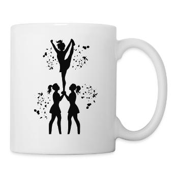 Cheerpom pom girls Mom Cheerleading - Mug blanc - blanc - Droite