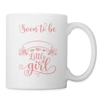 Bald Mama: Kleine Prinzessin - Tasse - Weiß - Rechts