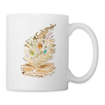 Apotheker Kräutersammler Apothekerin - Tasse - Weiß - Rechts