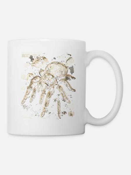 Vogelspinne - Tasse - Weiß