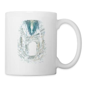 Apnoetauchen Freitauchen - Tasse - Weiß - Rechts