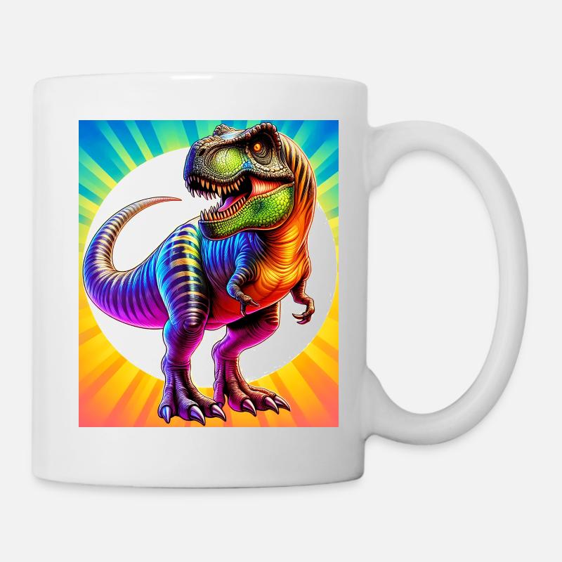 dinosaure - Mug blanc - blanc