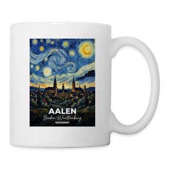 Aalen Sternennacht - Tasse - Weiß - Rechts