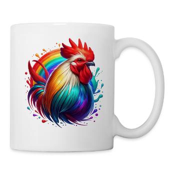 Hahn Rooster - Mug - white - Right