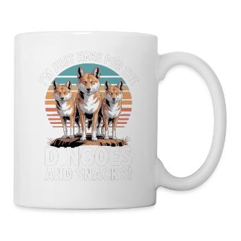 Dingo Australischer Wildhund Tierliebhaber Design - Tasse - Weiß - Rechts