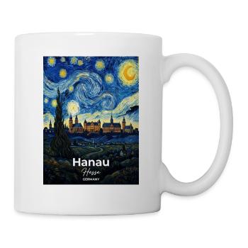 Hanau Germany Starry Night - Mug - white - Right