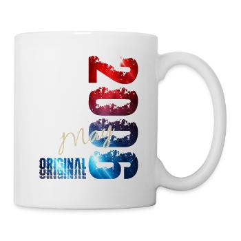 Cadeau du 20e anniversaire Mari Original mai 2006 - Mug blanc - blanc - Droite