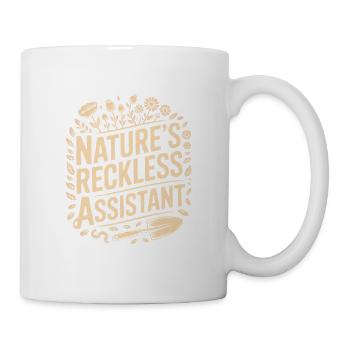 L’assistant imprudent de la nature - Mug blanc - blanc - Droite