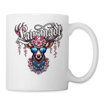 Lausmadl Shirt Tracht Damen Trachtenshirt Kinder - Mug - white - Right