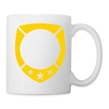 Golden Crest Soccer Ball Emblem - Mug - white - Right