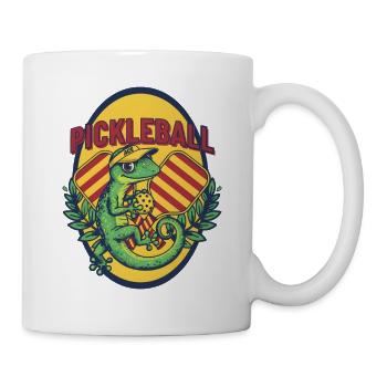 Pickleball Funny Player Ace Pickle Ball Paddles - Tasse - Weiß - Rechts