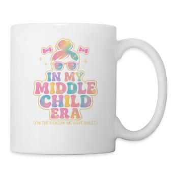 Daughter Family Humor In My Middle Child Era - Mug - white - Right