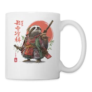 Sloth Samurai Warrior - Mug - white - Right