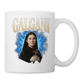 Heilige Gemma Galgani Donner - Tasse - Weiß - Rechts