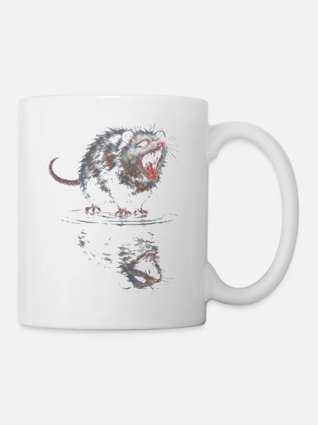 Wasserotter Brüller - Tasse - Weiß