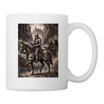 Knight Death and the Devil by Albrecht Dürer - Mug - white - Right