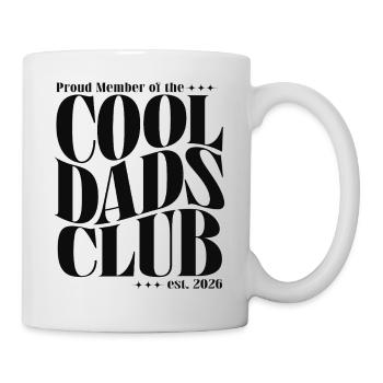 Cool Dads Club - Dad-to-be 2026 Gift - Mug - white - Right